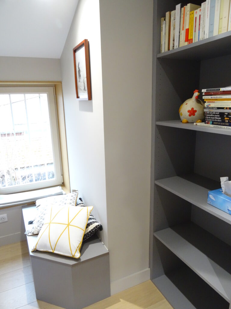 Détail, combles, Ennezat (63), par Cot A Cot Architecture d'intérieur.