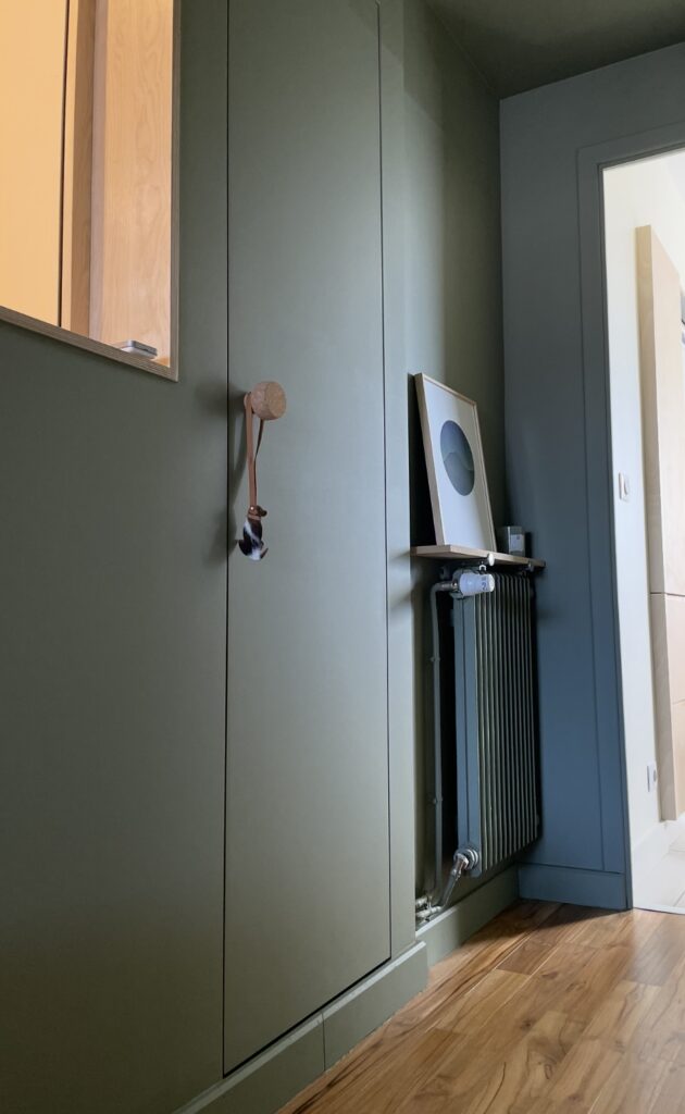 Rénovation entrée , Clermont Ferrand (63) , par Cot A Cot Architecture d'intérieur.