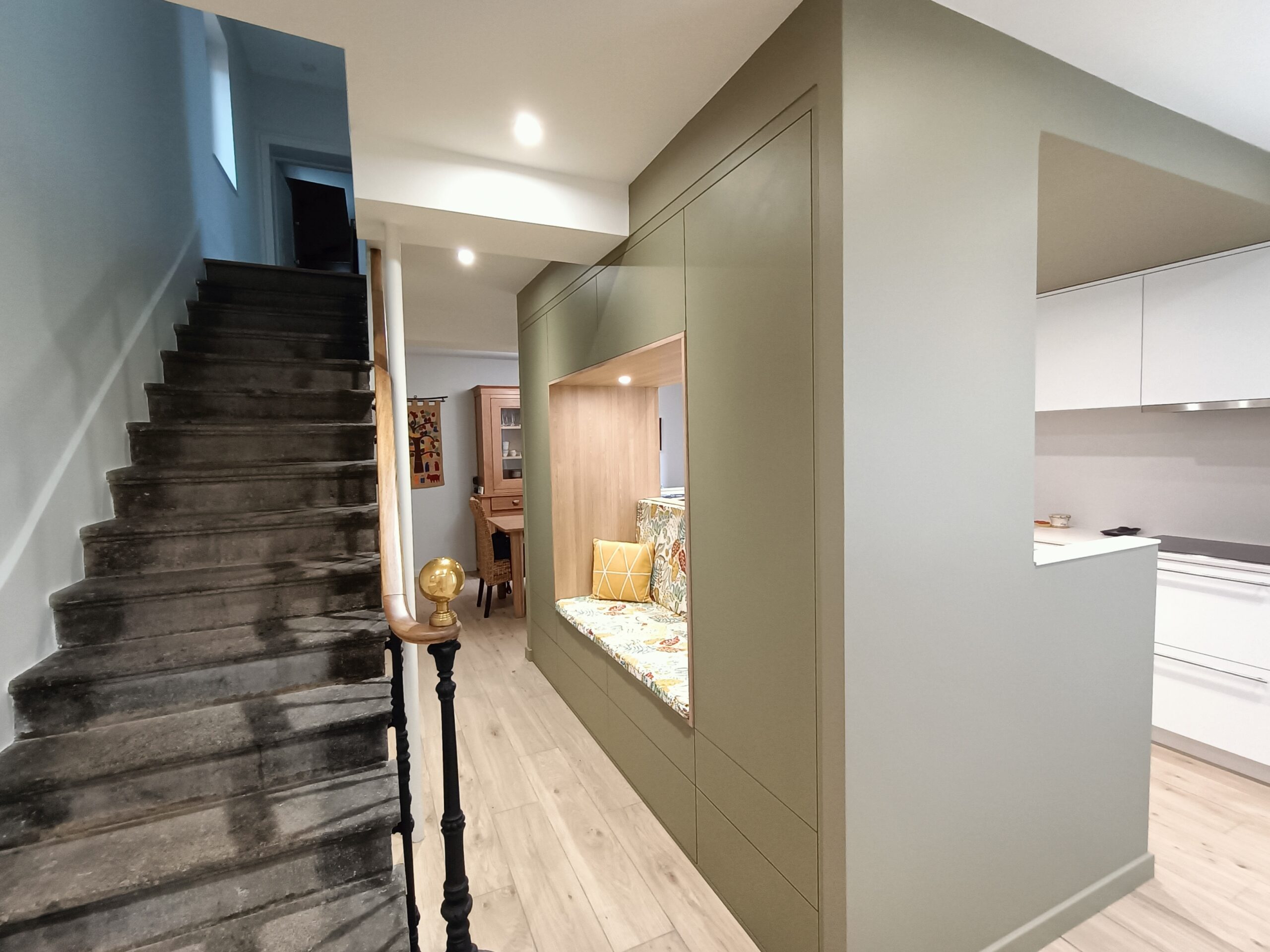 rénovation d'une maison , à Ennezat (63), par Cot a Cot Architecture d'intérieur.